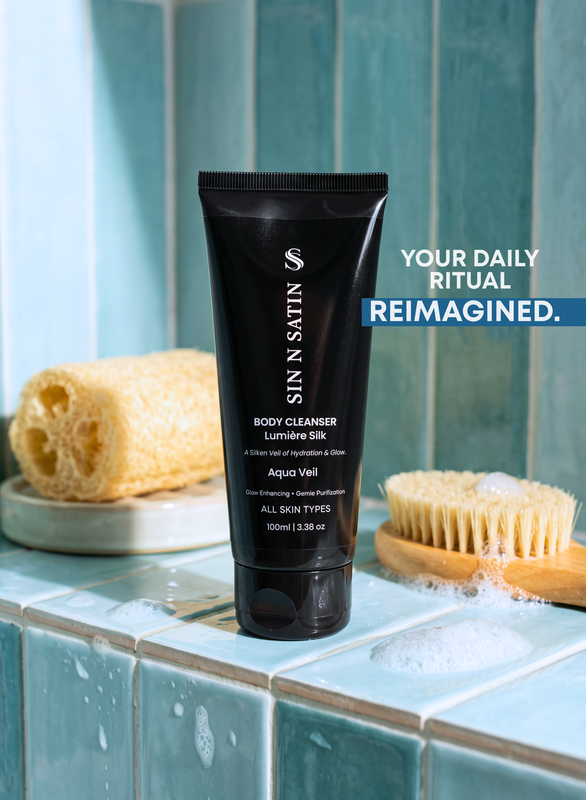 Lumiere Silk - Body Cleanser - Aqua Veil